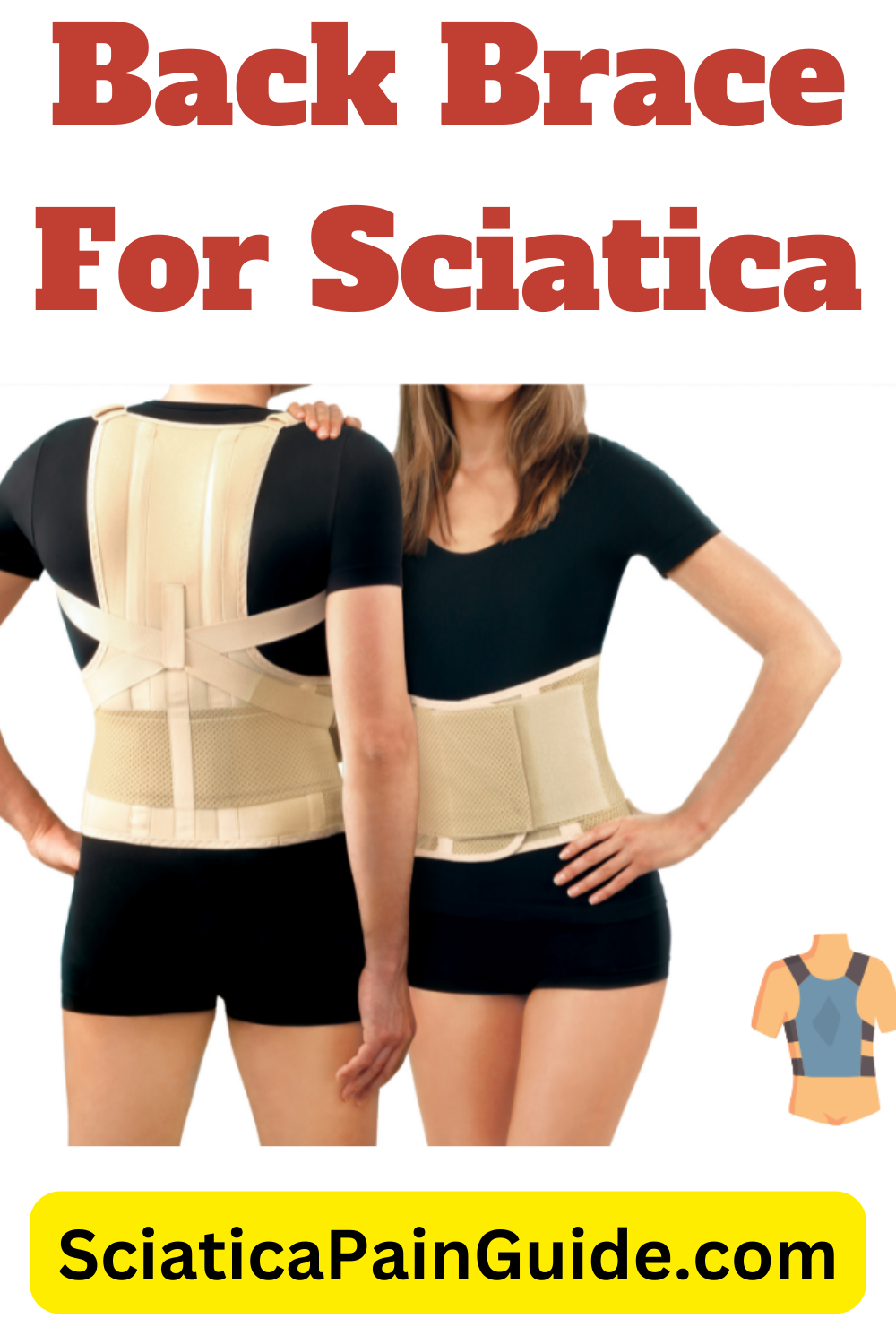 Back Brace For Sciatica Sciatica Pain Guide