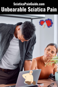 Unbearable Sciatica Pain pin