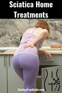 Sciatica Home Treatments pin