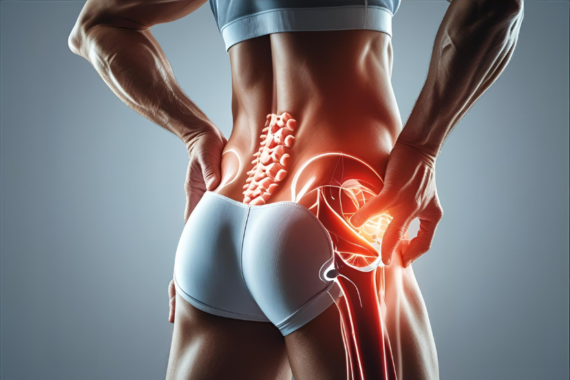 Sciatica pain in groin and hip