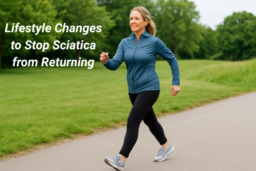 lifestyle changes to stop sciatica returning