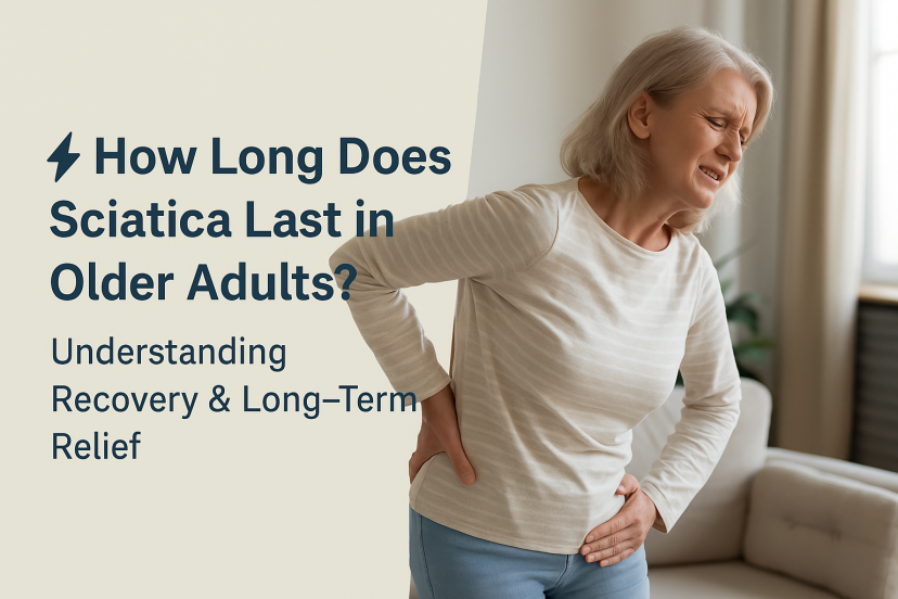 how long does sciatica last in older adults