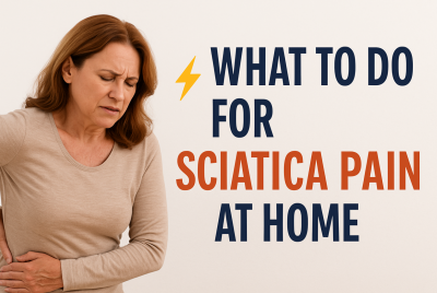 what to do for sciatica pain at home