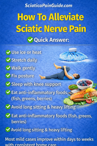 how to alleviate sciatic nerve pain-pins