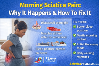 sciatica pain in the morning