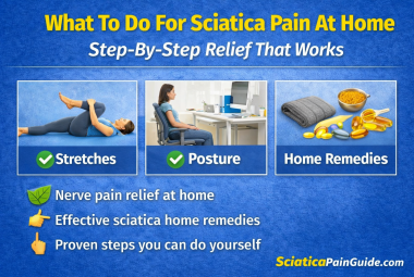 what to do about sciatica pain at home