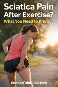 sciatica pain after exercise-pin