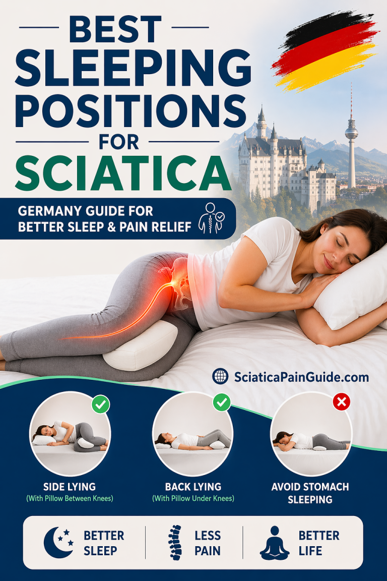 Best Sleeping Positions For Sciatica (Germany Guide For Better Sleep ...