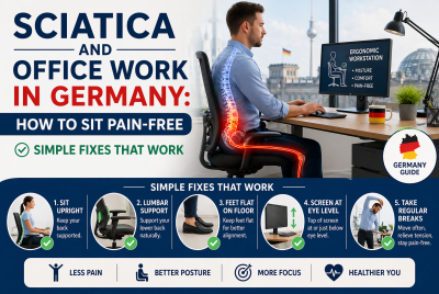Sciatica and office work in Germany