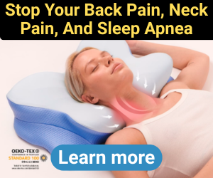 Stop Your Back Pain, Neck Pain, And Sleep Apnea