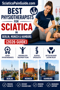 best physiotherapists for sciatica in Berlin Munich Hamburg-pin