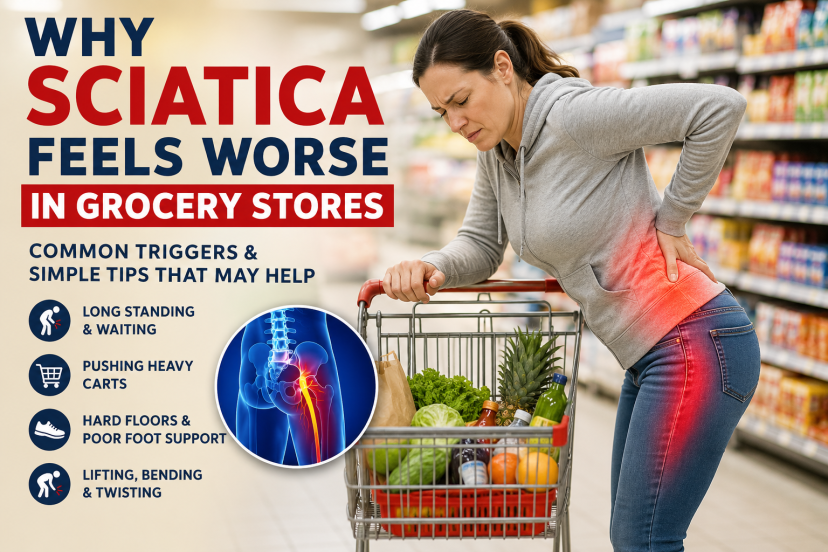 Why Sciatica Feels Worse In Grocery Stores