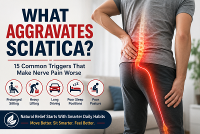 what aggravates sciatica