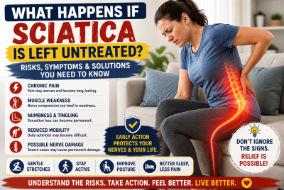 what happens if sciatica is left untreated