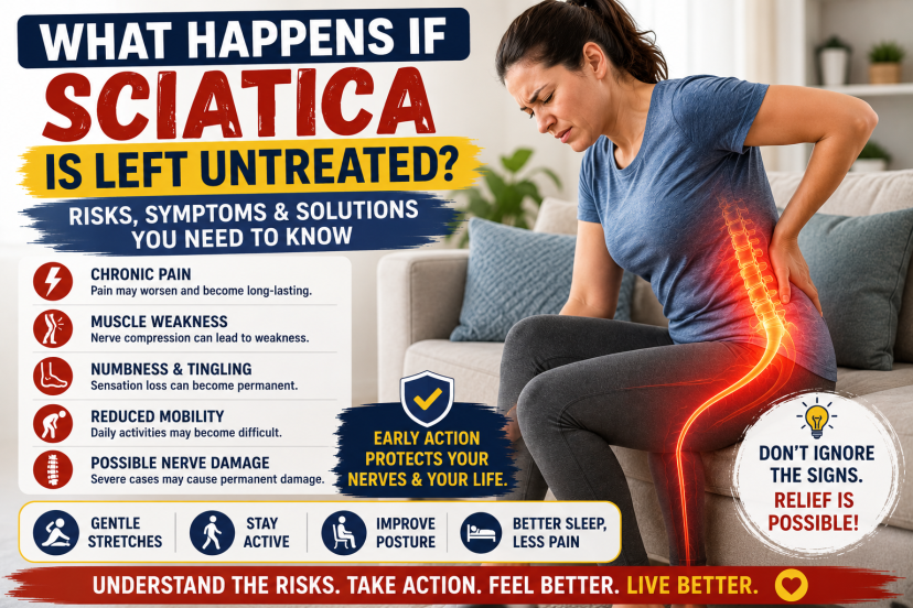 what happens if sciatica is left untreated