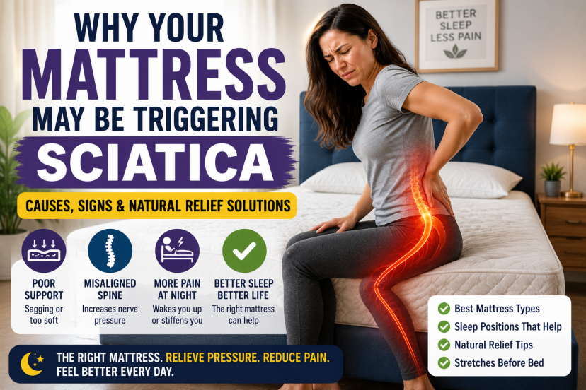 why your mattress may be triggering sciatica