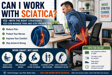 can I work with sciatica