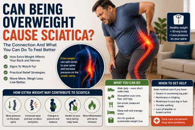 can being overweight cause sciatica