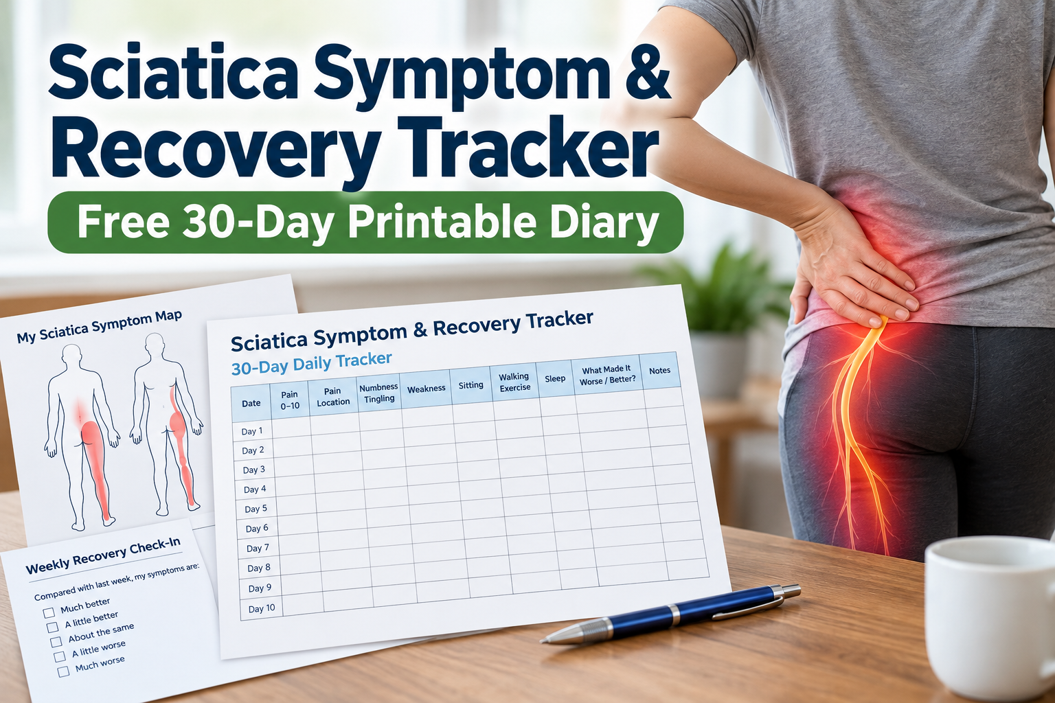 sciatica symptom tracker